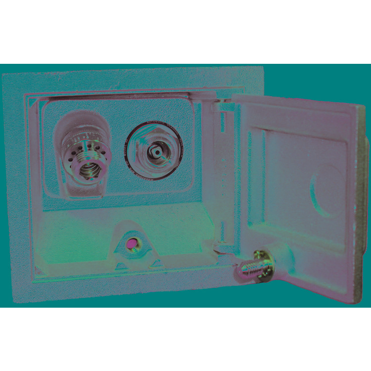 Woodford B65P-20-PB Freezeless Commercial Wall Hydrant