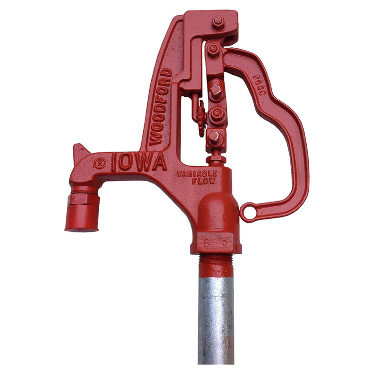 Woodford Y34-10-BSP Freezeless Iowa Yard Hydrant - 10 Feet Bury Depth