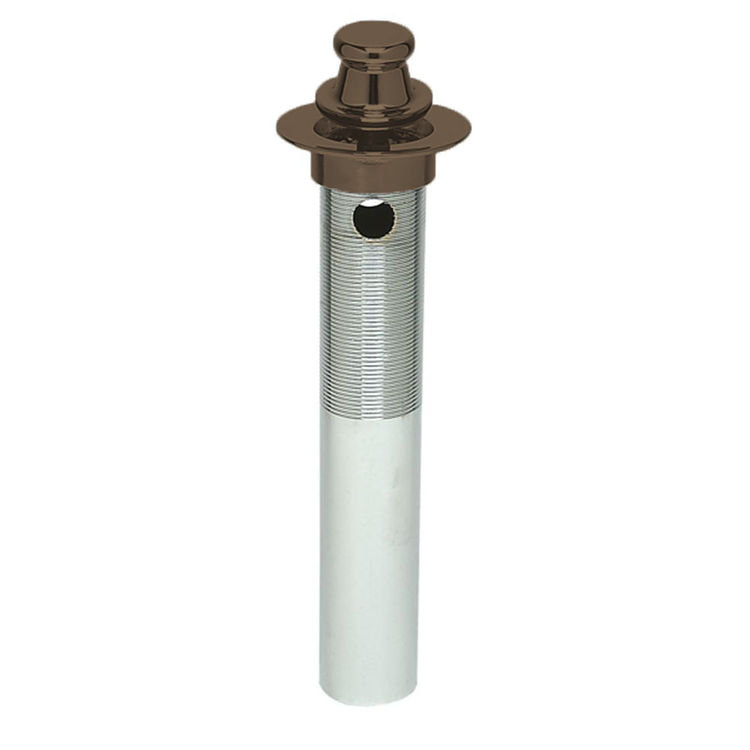 MTN Plumbing MT750/VB Venetian Bronze Lift and Turn Lavatory Drain With Overflow
