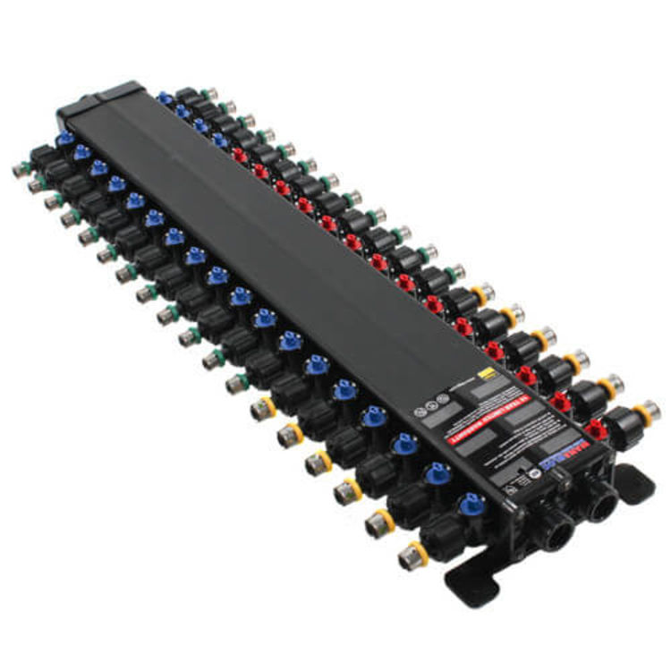 Viega 49366 Manabloc 36-Port 3/8"-1/2"  Combo Poly Press