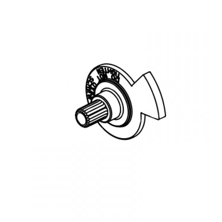 Delta RP78724 Tesla Handle Adapter, 17 Series, Chrome