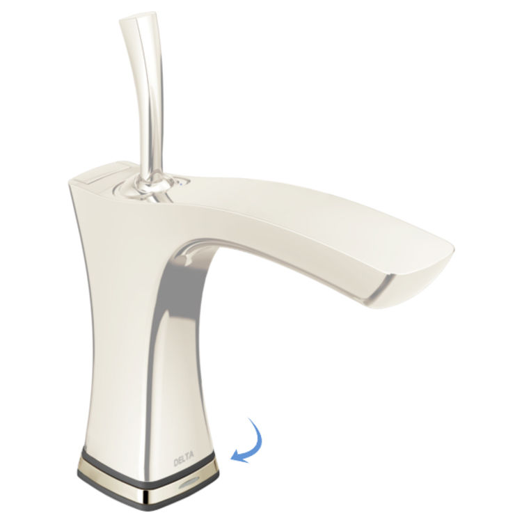 Delta RP78740PN Tesla Insulator Base for Touch2O Bathroom Faucet, Polished Nickel