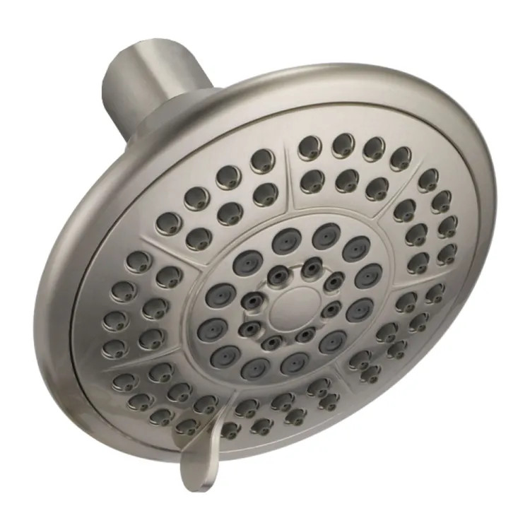 Delta Universal Showering 2.5 GPM 5-Setting Touch-Clean Raincan Shower Head, WaterSense  Certified, 4-15/16in Diameter Head, Stainless - RP78575-SS25