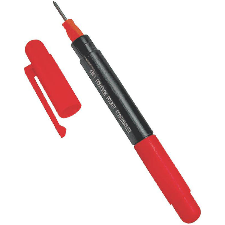 Toolbasix JLW7144013L Precision ScreWoodriver Sets, 4-In-1/Pocket