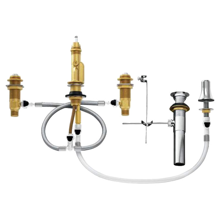Moen 9265 M-Pact Bidet Rough-In Valve, 8" - 16" Center, 1/2" IPS Connection