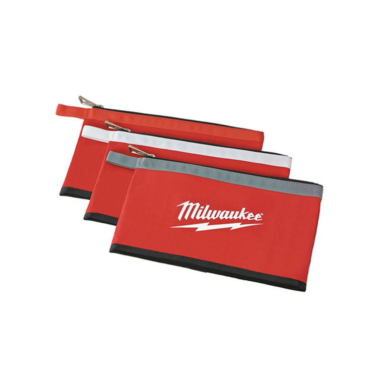 Milwaukee 48-22-8193 Zipper Pouches, 3/Pack
