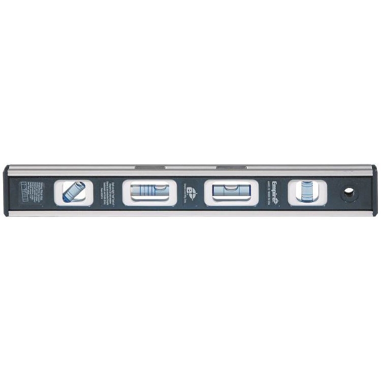 True Blue EM81 Magnetic Toolbox Level, 0.0005" 12", Aluminum