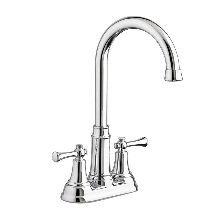 American Standard Portsmouth Two-Handle High Arc Bar/Prep Faucet, 1.5 GPM, Chrome - 4285420F15.002