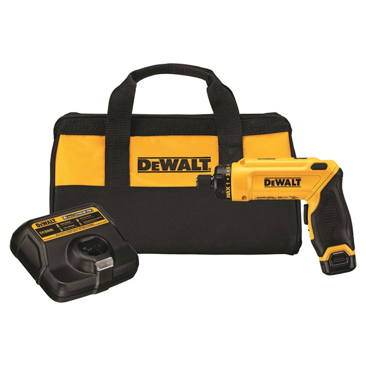 Black and Decker DCF680N1 Cordless Screwdriver Kit, 8 Volt, Gyroscopic