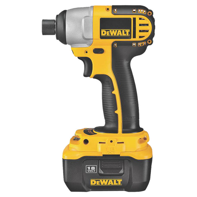 DeWalt XRP Heavy Duty Impact Driver Kit, 18 V, Li-Ion, 2.2 Ah, 0 - 2700 bpm