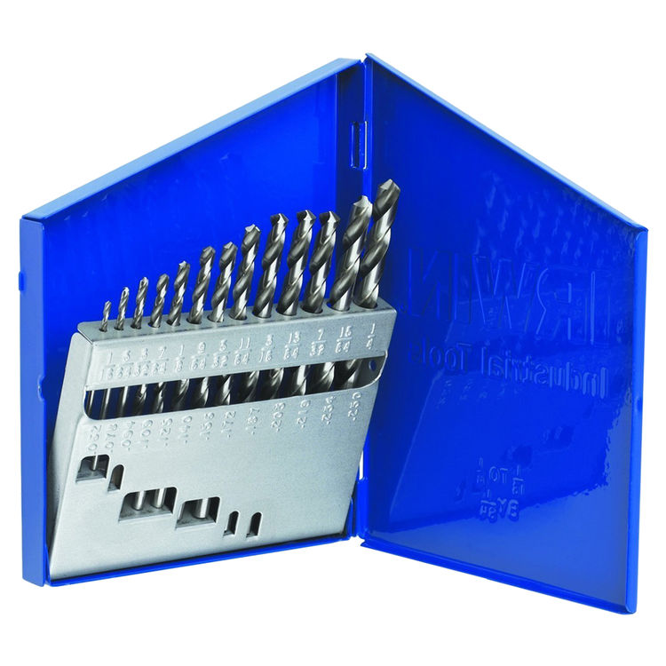 Irwin 601 Drill Bit Set, 13 Pieces, 1/16 - 1/4 in