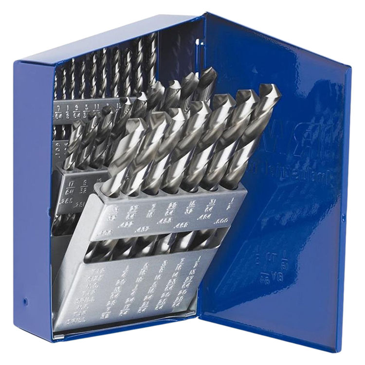 Irwin 60148 Drill Bit Set, 29 Pieces, 1/16 - 1/2 in