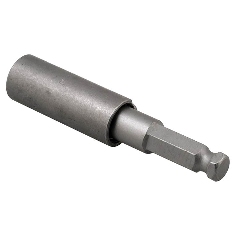 Prime-Line PH 17118 One-Way Slotted Drill Bit Extension, 3-11/16 in OAL, 7/16 in Hexagonal Shank, Steel