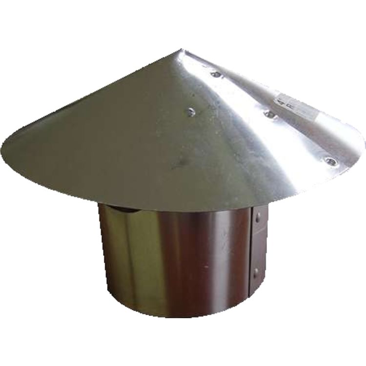 Single Wall 4" Aluminum China Cap