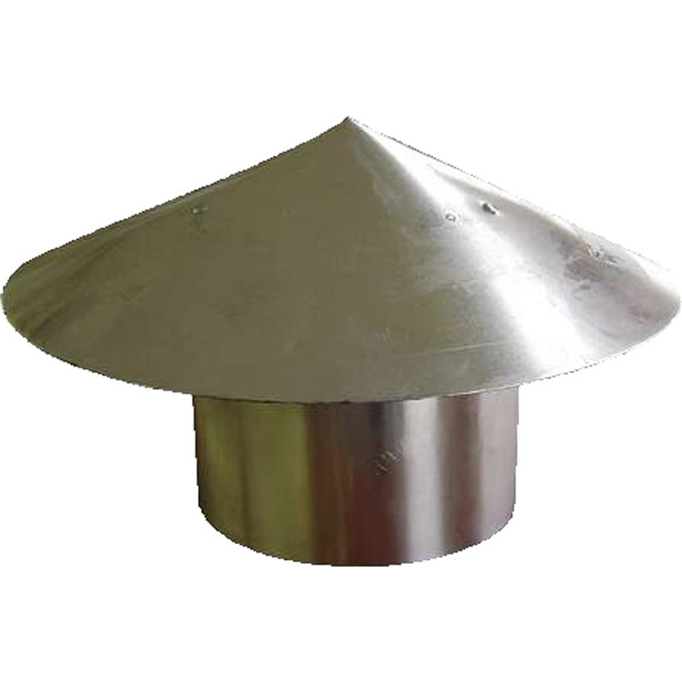 Single Wall 5" Aluminum China Cap