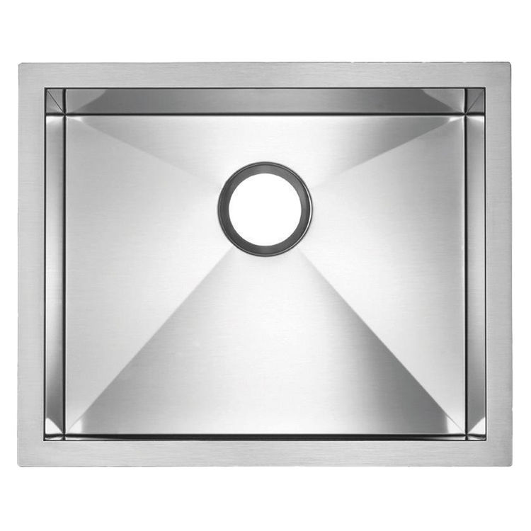 Blanco 516199 Satin Polished Precision Single-Bowl Sink, MicroEdge 