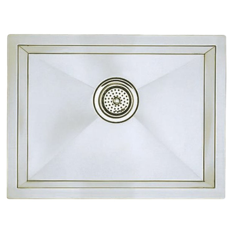 Blanco 516210 Satin Polished Precision Single-Bowl Sink, Small 