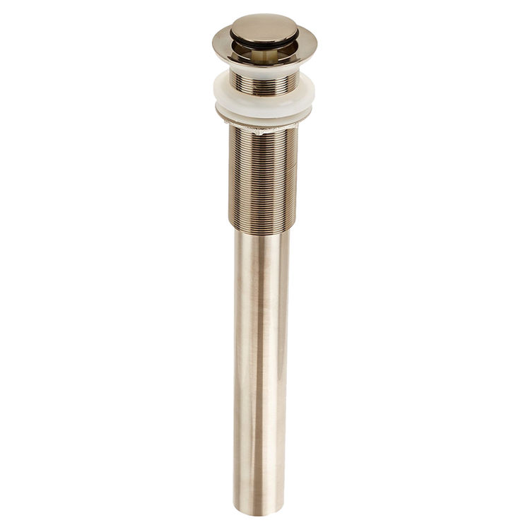 Jones Stephens P3503BN Brushed Nickel Pop-Up Drain With Overflow