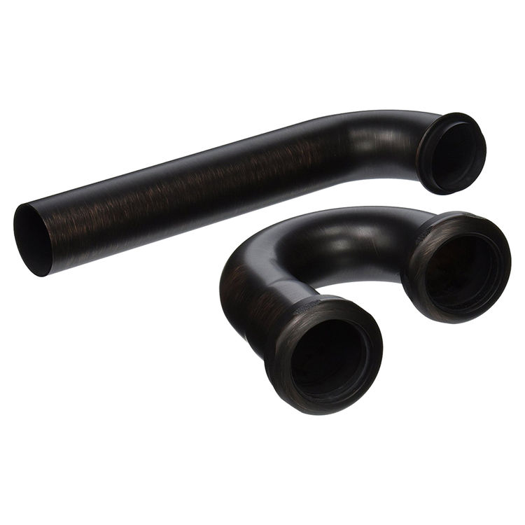 Jones Stephens P3892WB, 1-1/4" Tubular P-Trap 17 Gauge, Old World Bronze