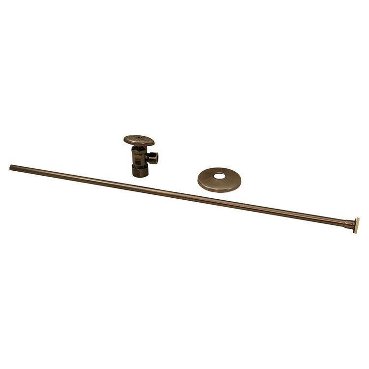 Jones Stephens S1037AP Antique Pewter Closet Supply and Stop Kit