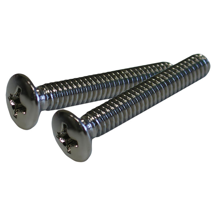 Jones Stephens T0521PS Screws For Overflow Plate,  Polished Stainless 