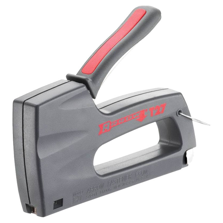 Arrow T27 Power Household Duty Stapler, Steel, Chrome Plated
