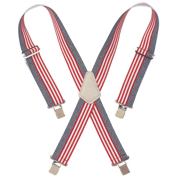 CLC Tool Works 110USA Elastic Heavy Duty Work Suspender, 2", Nylon