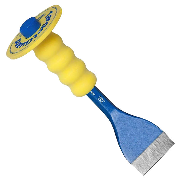 Dasco G472 Floor Chisel, 2-1/2" Tip, 10" Overall Length, High Carbon Steel