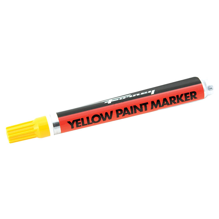 Forney Yellow Paint Marker, Carded - 60315