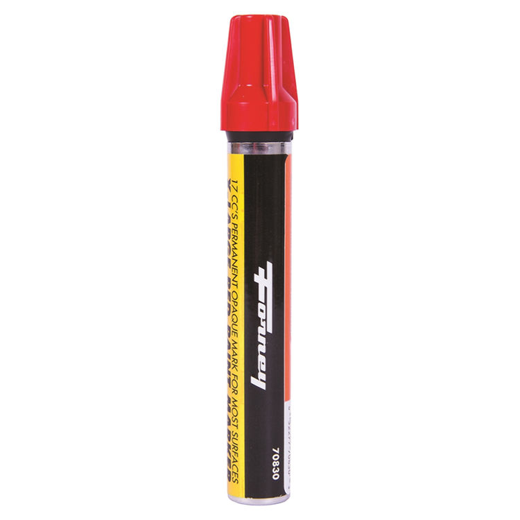 Forney 70830 Paint Marker X-Lrg Red 17Cc