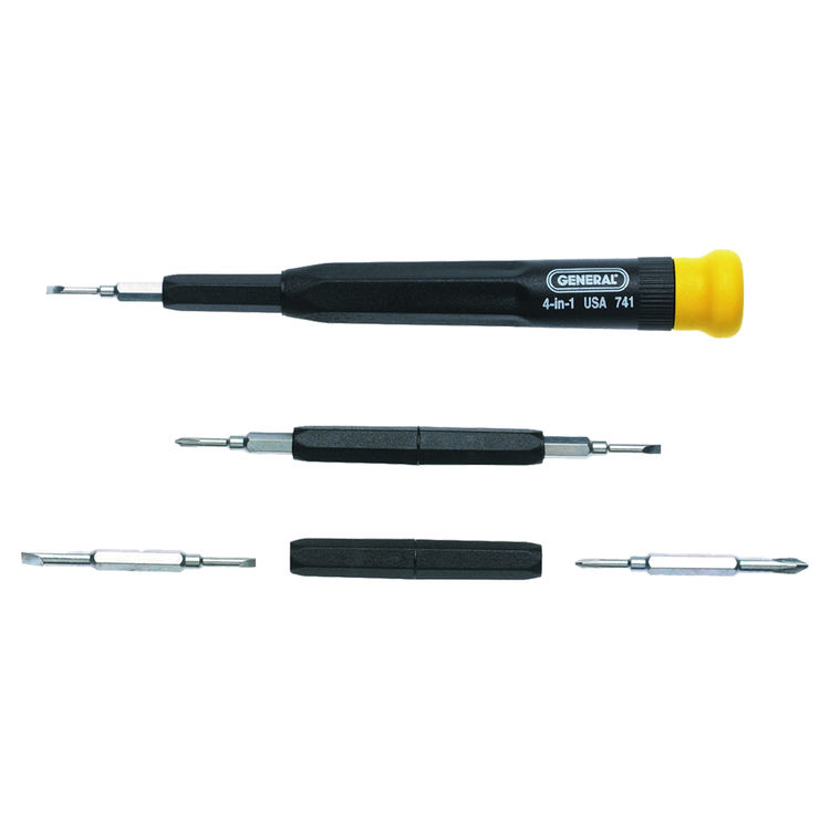 General Tools Precision 4-in-1 Mini ScreWoodriver