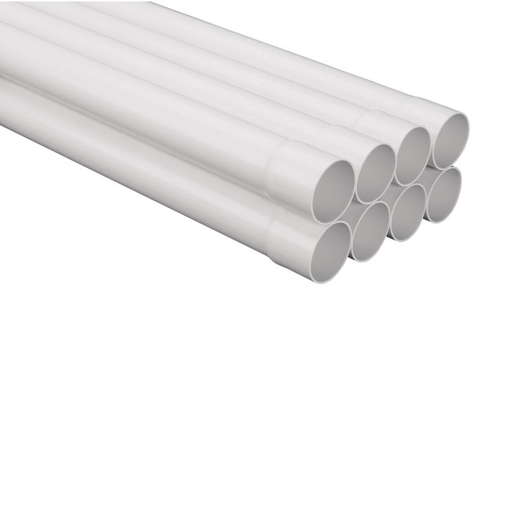 Broan-NuTone 8-inch Long PVC Tubing, White - 3808
