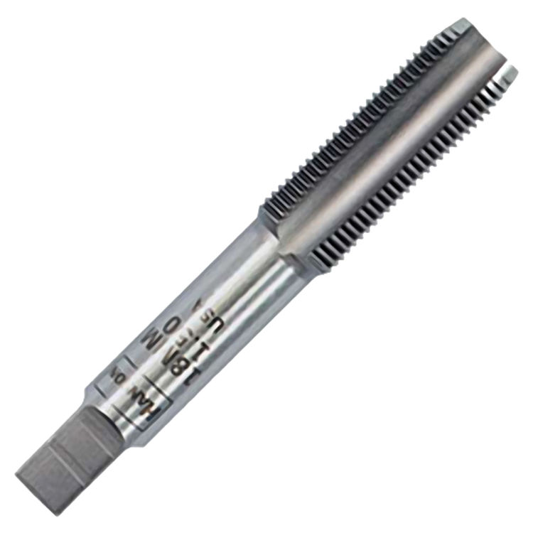 Hanson 8335 Straight Flute Plug Tap, M9 x 0.75 Metric, High Carbon Steel
