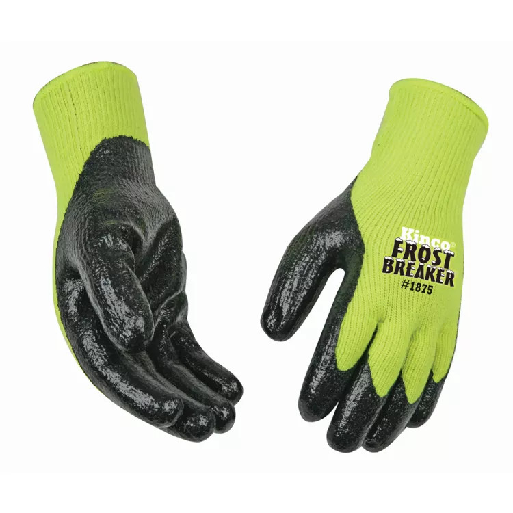 Kinco 1875-XL Extra-Large Frost Breaker Nitrile-Coated Palm Gloves