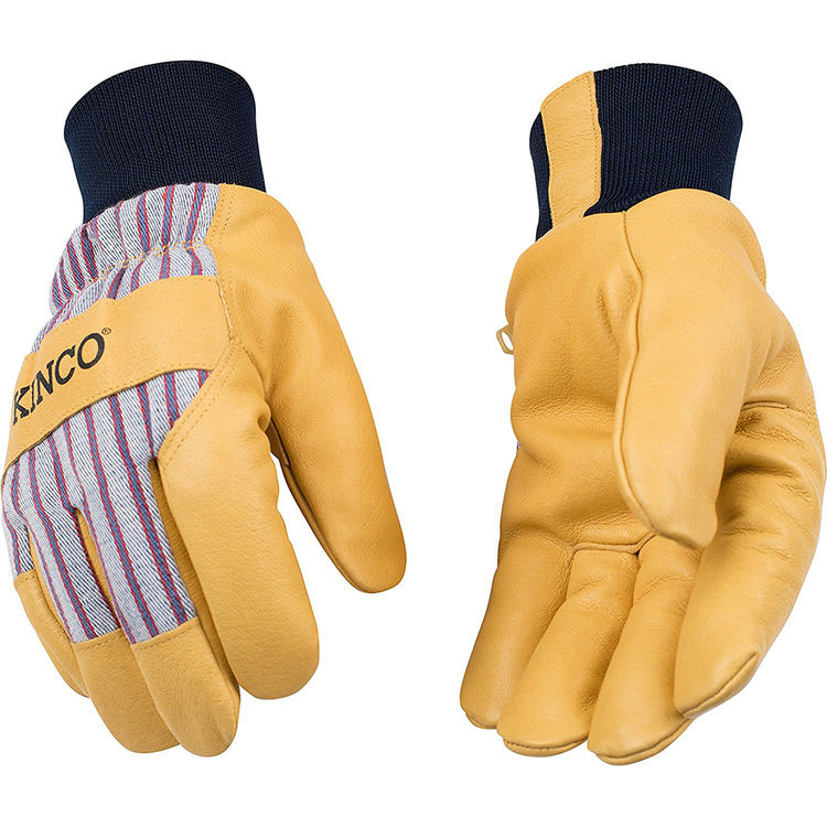 Kinco 1927KW-M Medium Lined Grain Pigskin Leather Palm Gloves
