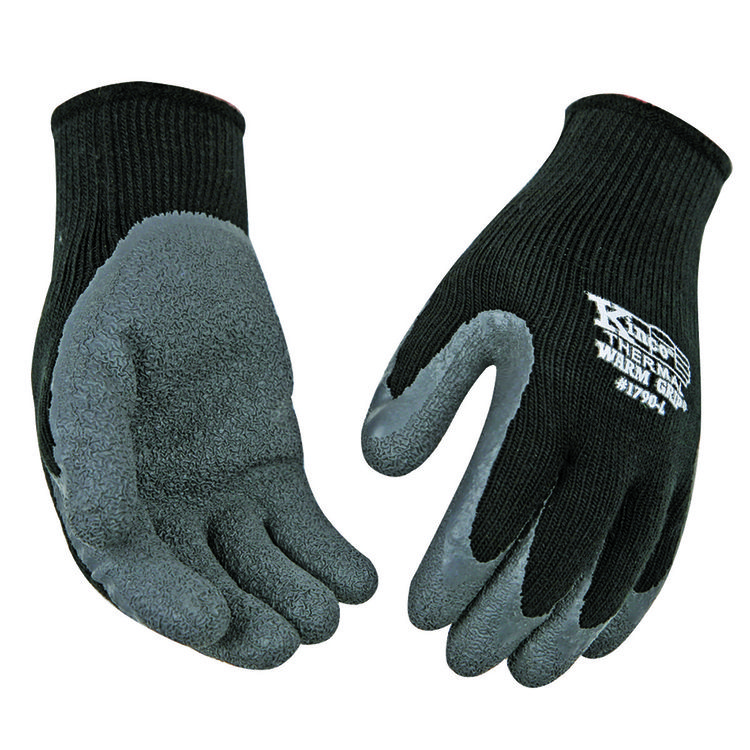KINCO 1790-L GLOVES THRMK BLK L