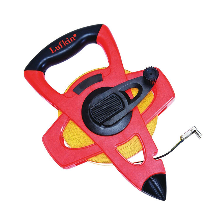 Lufkin FE050 Open Reel Measuring Tape, 50ft x 1/2", Fiberglass