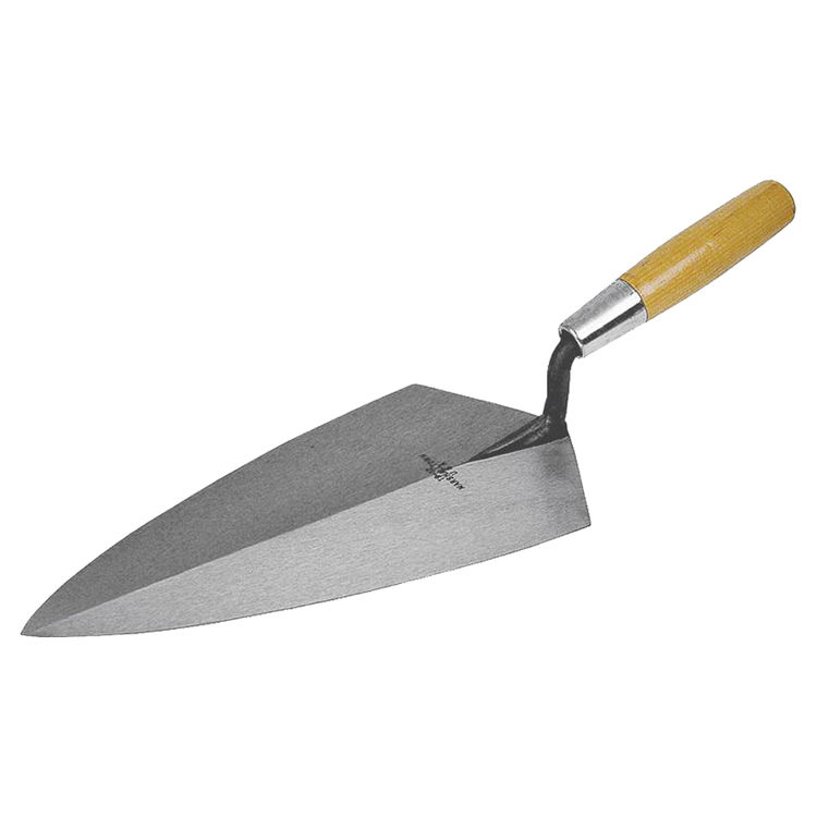 Marshalltown 19 10 Brick Trowels, Philadelphia Pattern, 10 x 5" Blade