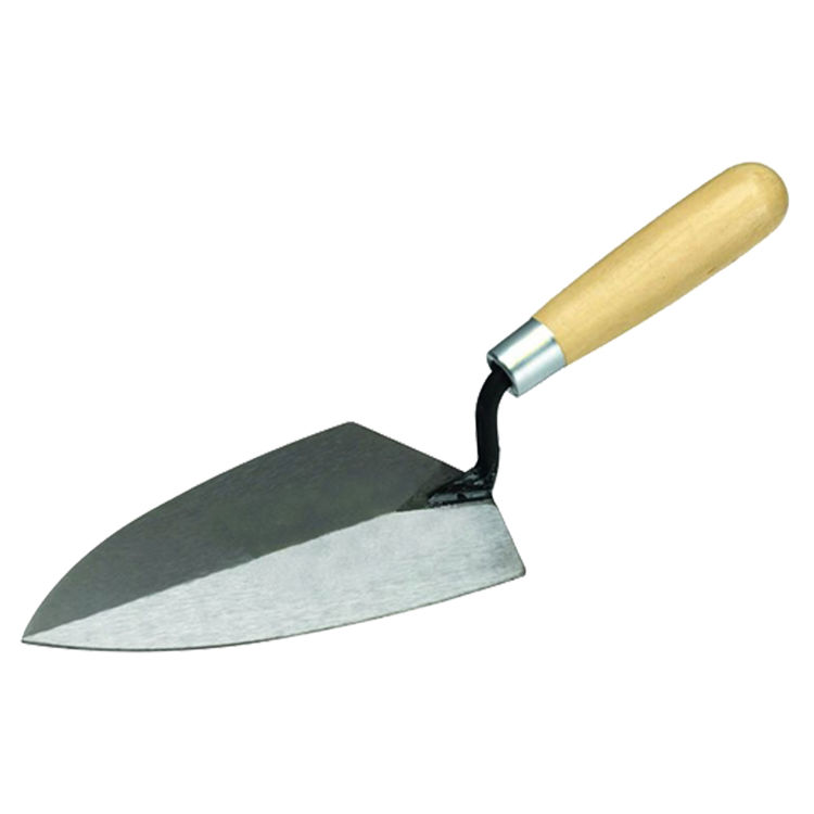 Marshalltown 927 Tile Setter Trowel, 4-1/2" x  7", Steel Blade Wood Handle