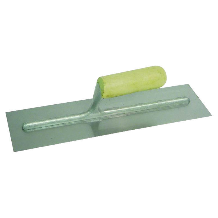 Marshalltown 994S Finishing Trowel, 4" x  14" L Steel Blade Wood Handle