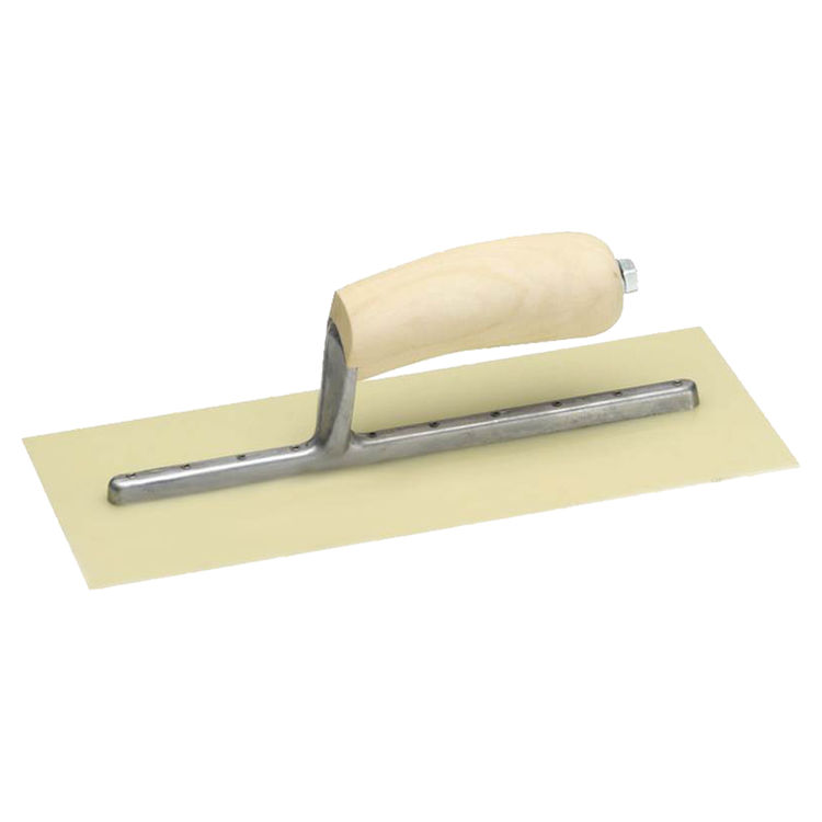 Marshalltown The Premium Line 2161 Drywall Texturing Trowel, 5" x  11-1/2", Plastic Blade