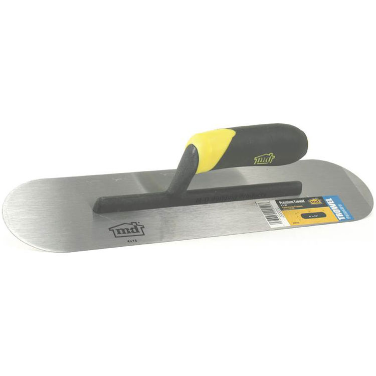 M-D Building 20050 Pool Trowels, Plastic Handle, 4x16"