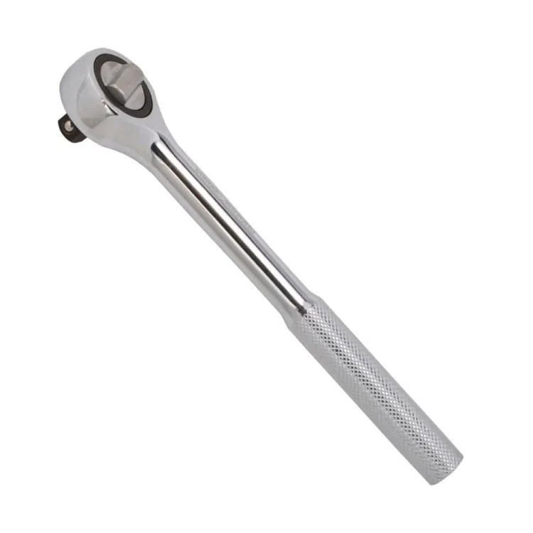 Vulcan 7-3/4" Ratchet Handle with Cap and 3/8" Drive Size, Chrome Vanadium Steel - MT6490627