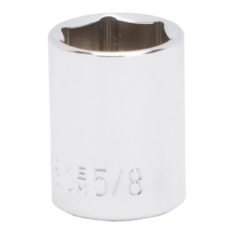 Vulcan 5/8" 6-Point Socket with 3/8" Drive Size, Chrome Vanadium Steel - MT6495188 