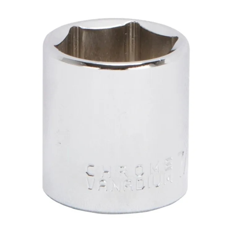 Vulcan 7/8" 6-Point Socket with 3/8" Drive Size, Chrome Vanadium Steel - MT6495428 