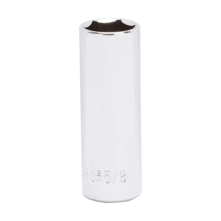 Vulcan 5/8" 6-Point Deep Socket, 3/8" Drive Size, Chrome Vanadium Steel - MT6495733