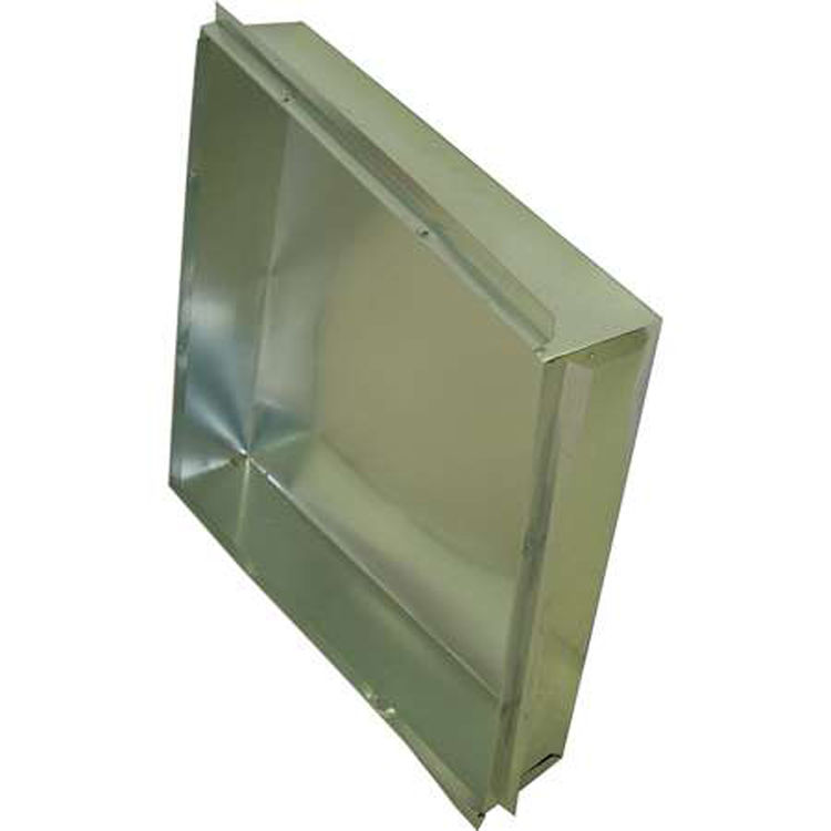 Single Wall Galvanized 20" x 20" Return Air Box