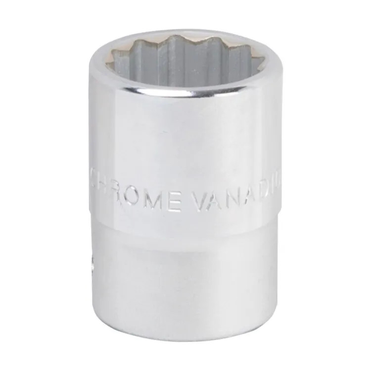 Vulcan 26mm 12-Point Socket with 3/4" Drive Size, Chrome Vanadium Steel - MT-SM6026