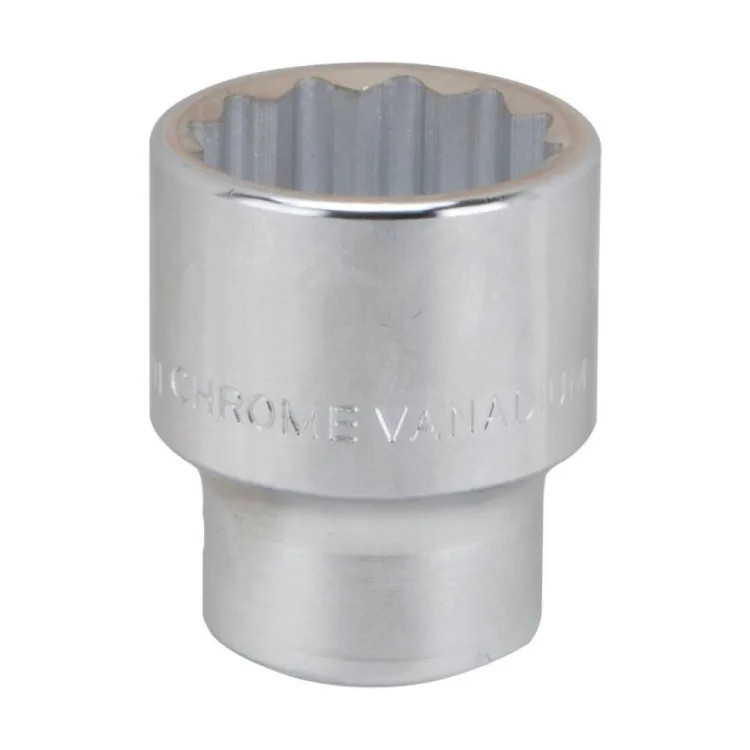 Vulcan 34mm 12-Point Socket with 3/4" Drive Size, Chrome Vanadium Steel - MT-SM6034