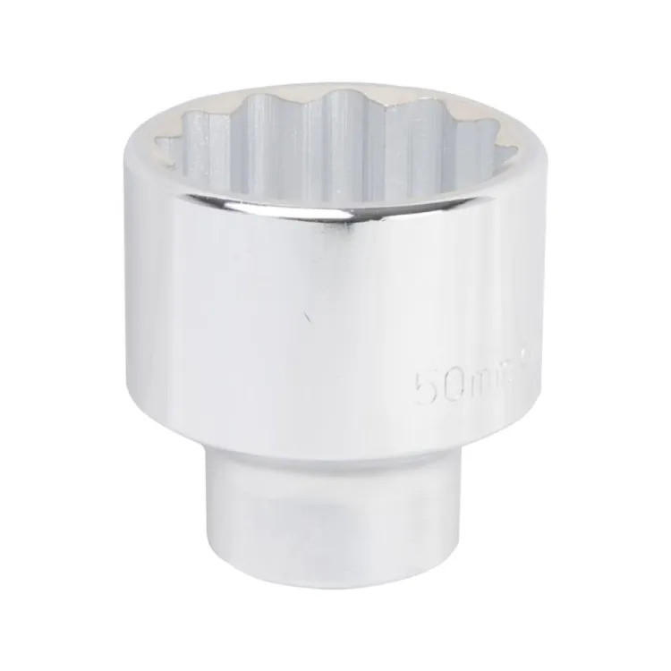 Vulcan 50mm 12-Point Standard Socket with 3/4" Drive Size, Chrome Vanadium Steel - MT-SM6050